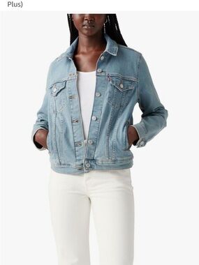 Levi's Women's Light Blue Denim Trucker Jacket